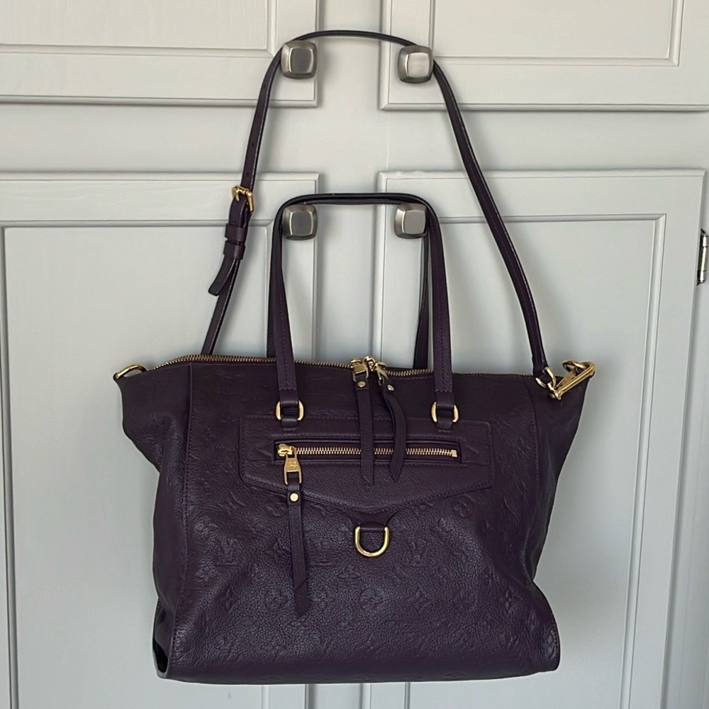 Authentic Louis Vuitton Empreinte PM Two-Way Monogram Bag